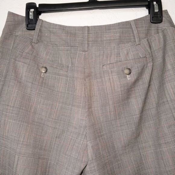 Ann Taylor Curvy Fit Glen‎ Check Trouser Pants Size 4 Petites - Picture 10 of 10